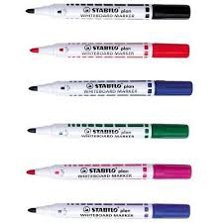 Picture of 06381-STABILO WHITEBOARD MARKERS